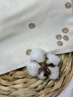 Пеленка в рубчик Лапки 85*130