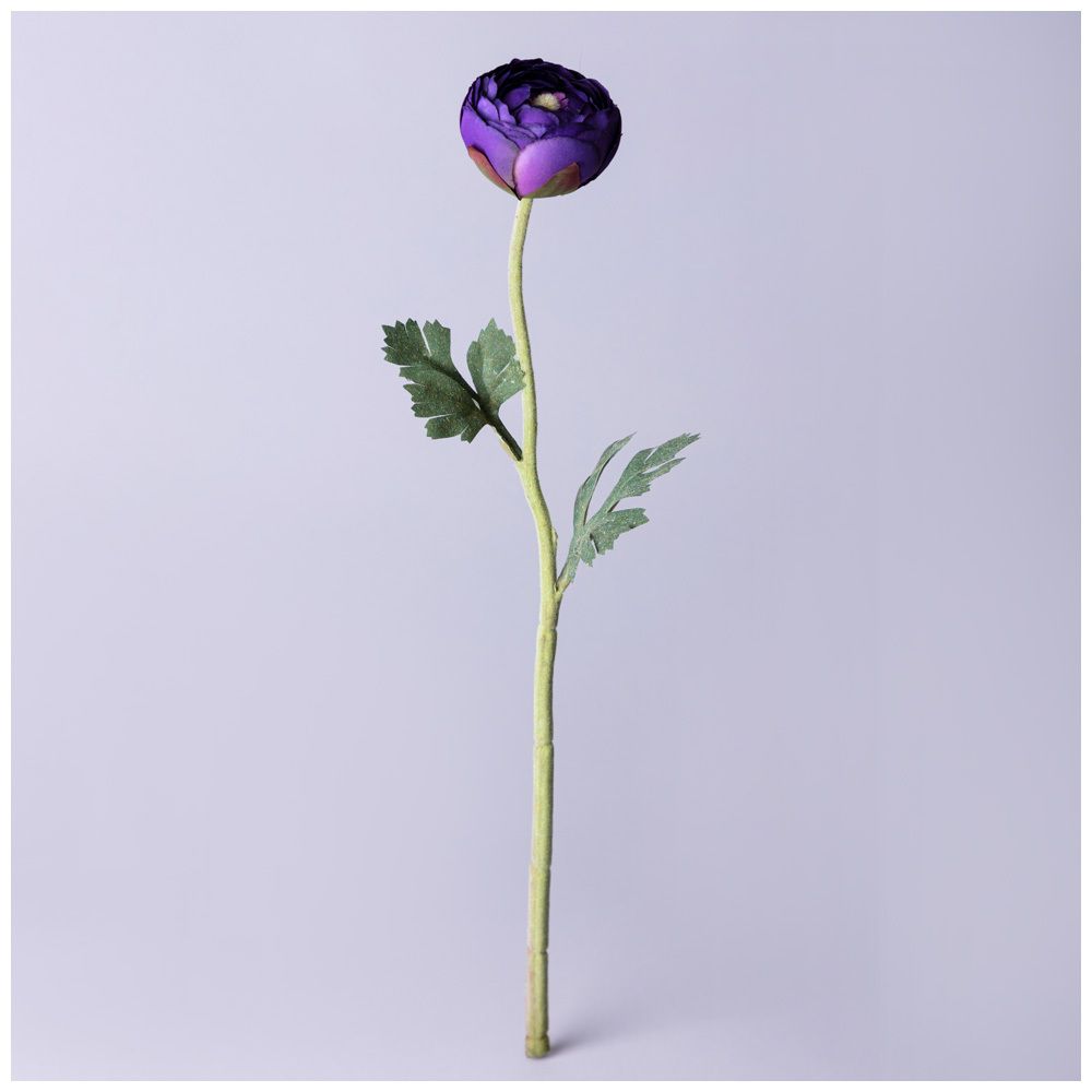 ЦВЕТОК ИСКУССТВЕННЫЙ "РАНУНКУЛЮС" ВЫСОТА=49СМ. (МАЛ.УП=24ШТ/КОР=96ШТ)