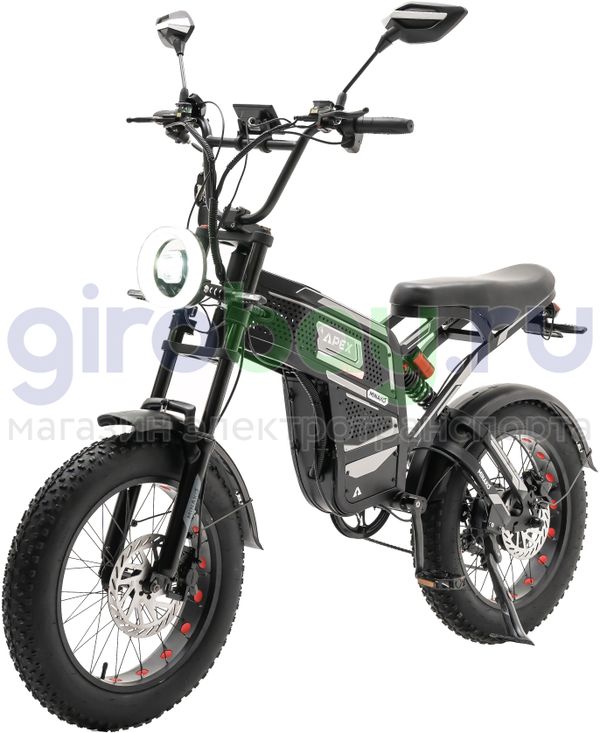 Электровелосипед Minako APEX (48V/20Ah) - Чёрный фото №2
