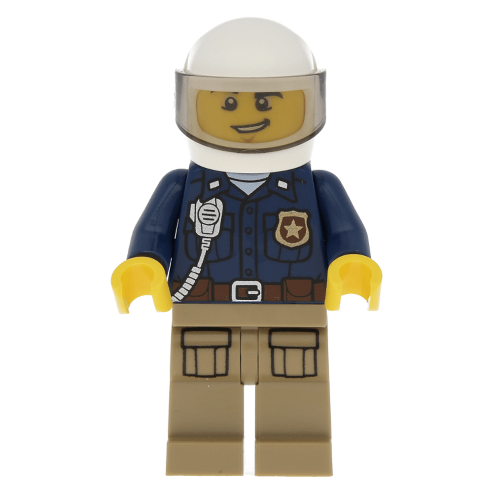 Минифигурка LEGO Cty0868 Горная полиция — мужчина-офицер