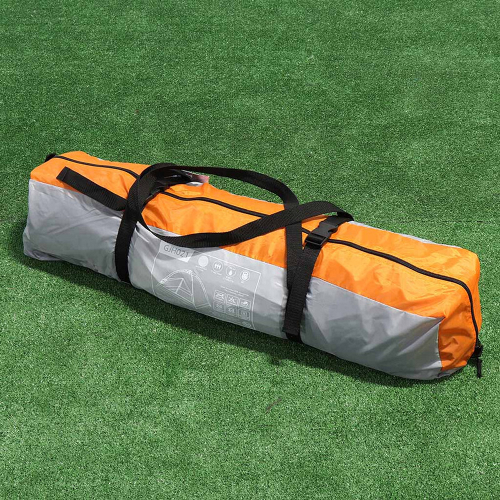 Палатка 3х-местная, 200х200х130 см, 1 слой, 1 комн, с москитной сеткой, Green Days, GJH021-3