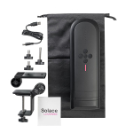 Интерактивный вибромастурбатор Lovense Solace Smart Black Thrusting Masturbator LE-37