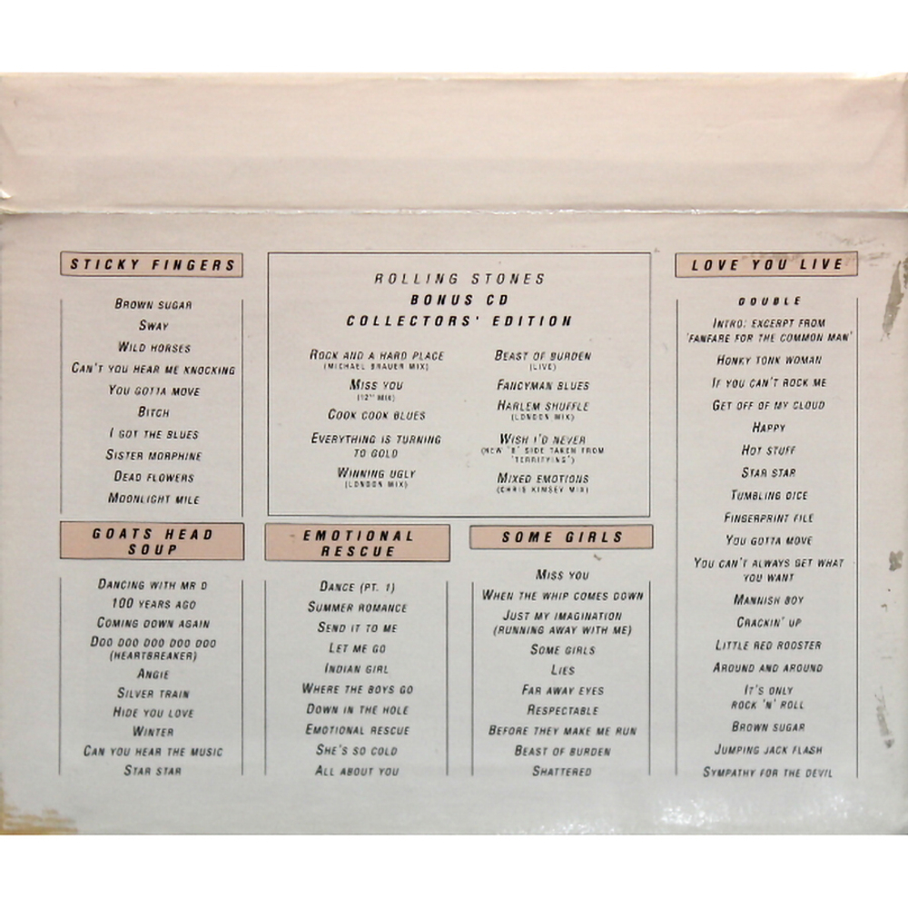 The Rolling Stones / Collection 1971-1989 (15CD)