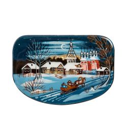 ШК-55/109 Шкатулка «К вечерне» исп. Маркова