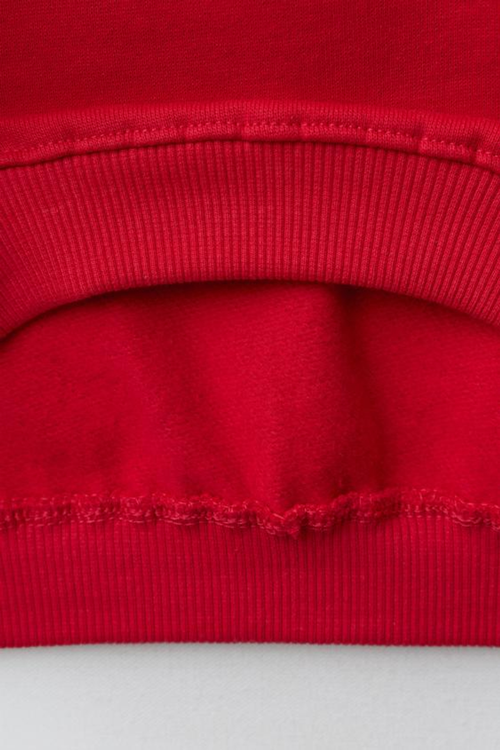 ZARA ТОЛСТОВКА С ВЫШИВКОЙ «МАРГАРИТКА», КРАСНЫЙ