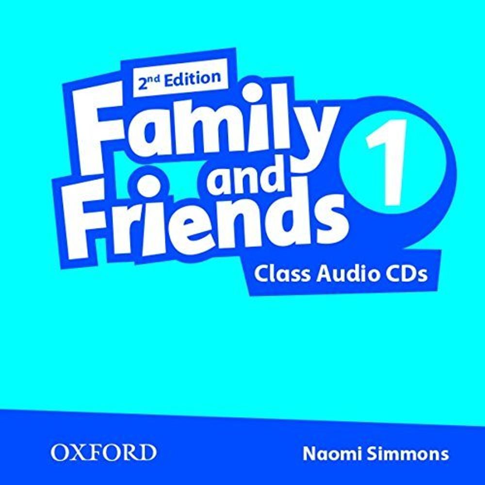 FAMILY &amp; FRIENDS 1  2ED CL CD(2)