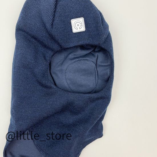 Шапка-шлем зимняя, Темно-синяя