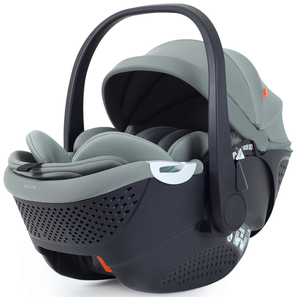 Детская коляска Rant Teo Soft 3 в 1 с автокреслом Aster Zero Olive Graphite