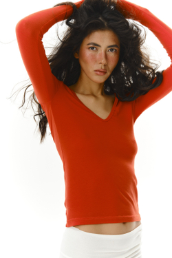 CASHMERE LONG 01 CARROT