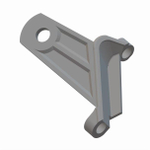 Кронштейн крепления фары для OPEL ANTARA 2006-2017г