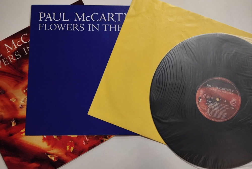 Винтажная виниловая пластинка LP Paul McCartney Flowers In The Dirt (Germany 1989)