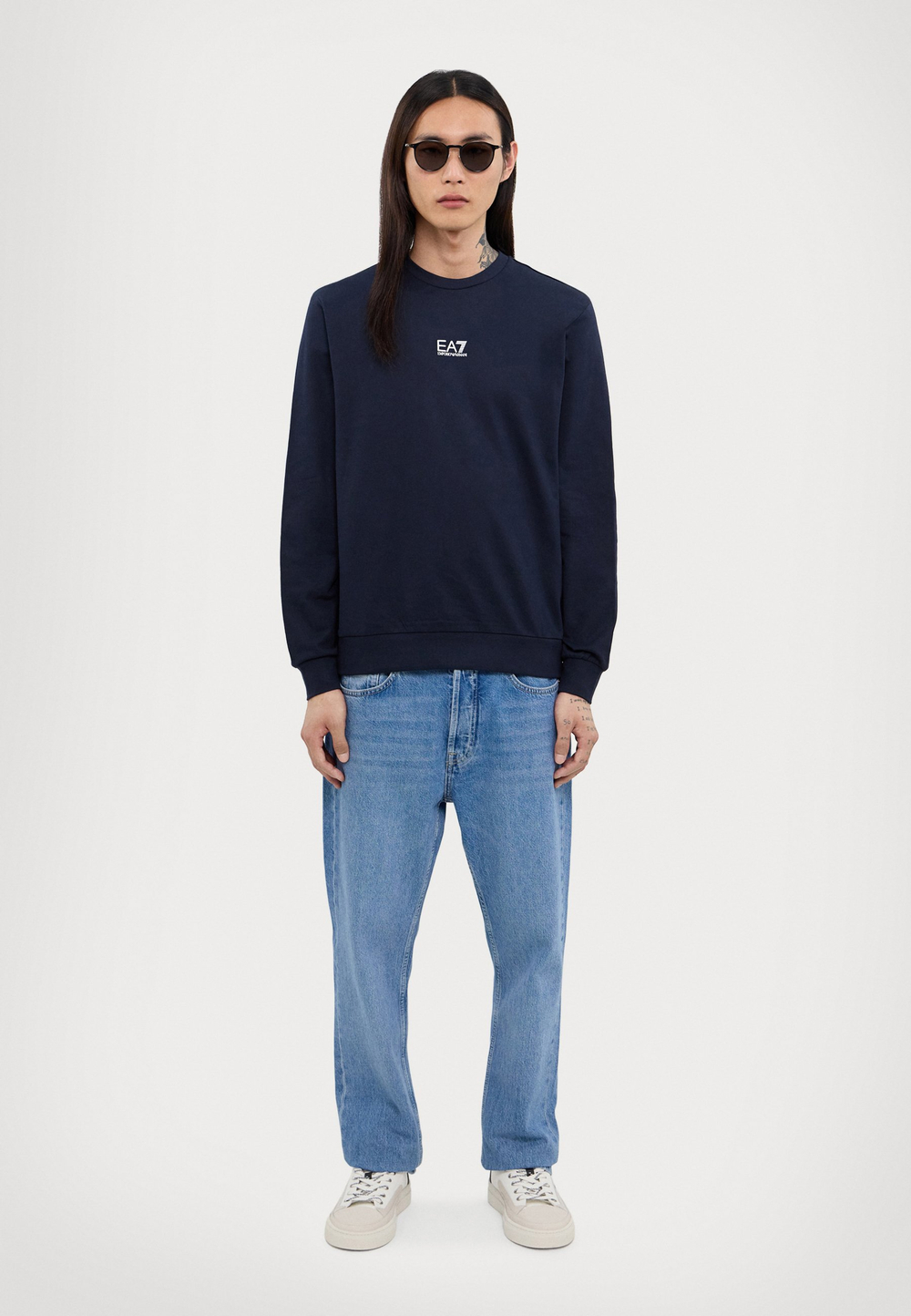 EA7 Emporio Armani UNISEX - Толстовка - Синий