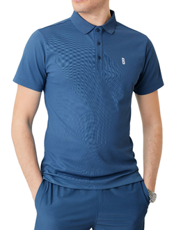Теннисное поло Bjorn Borg Ace Polo - copen blue