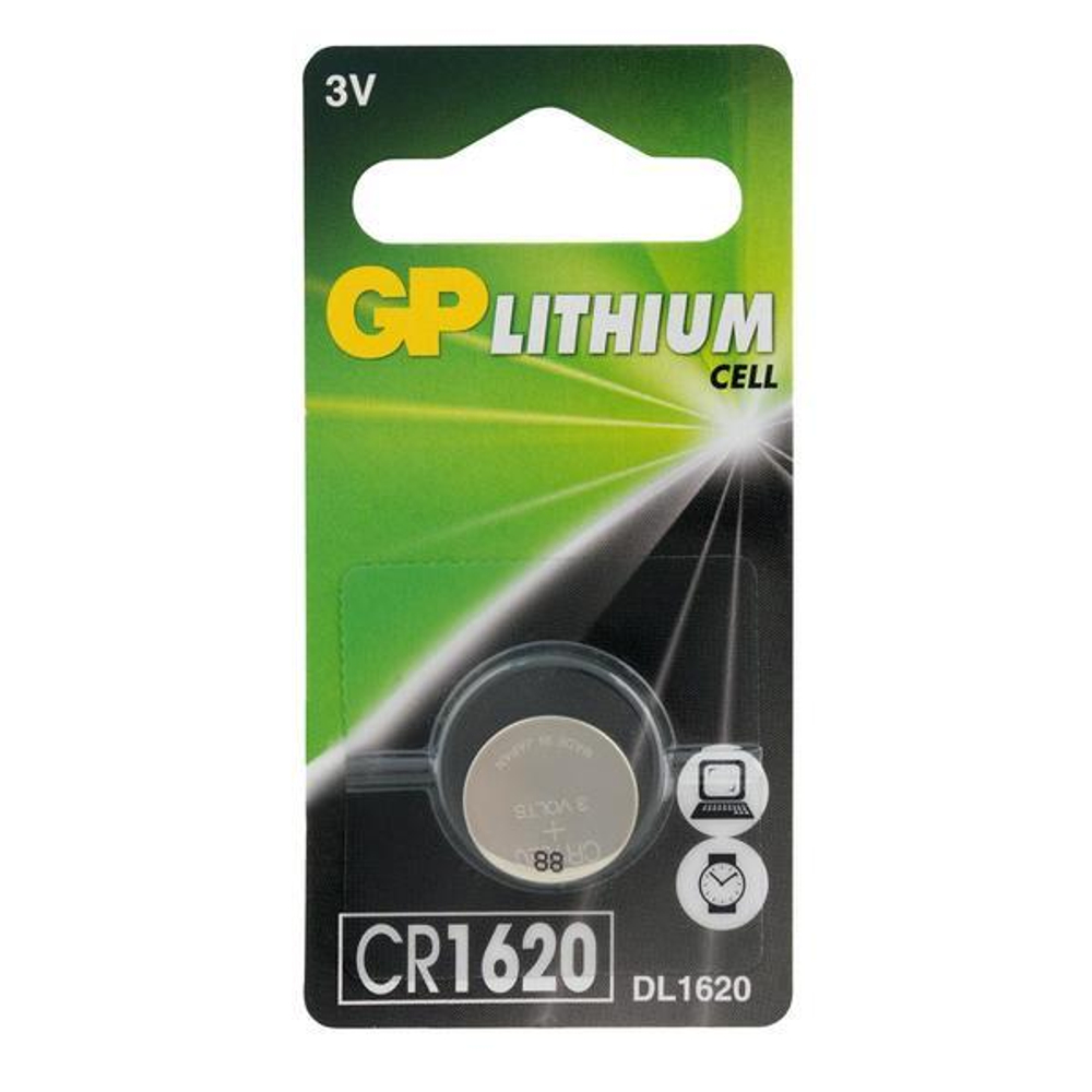 Батарейка CR1620 GP 3V (1шт.)