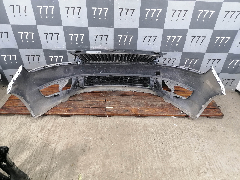 Бампер передний Skoda Rapid 1 12-20 Б/У Оригинал 60U807221F