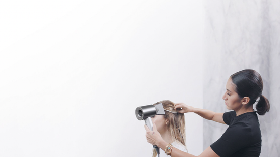 Профессиональный Фен для волос Dyson Supersonic HD11 серебристый EU