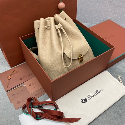 Loro Piana Extra Drawstring Backpack L27