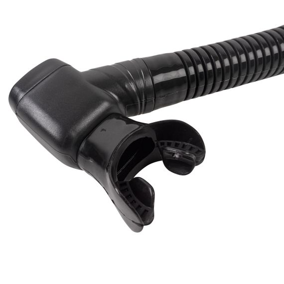 Трубка Scorpena K3 c двумя клапанами черная