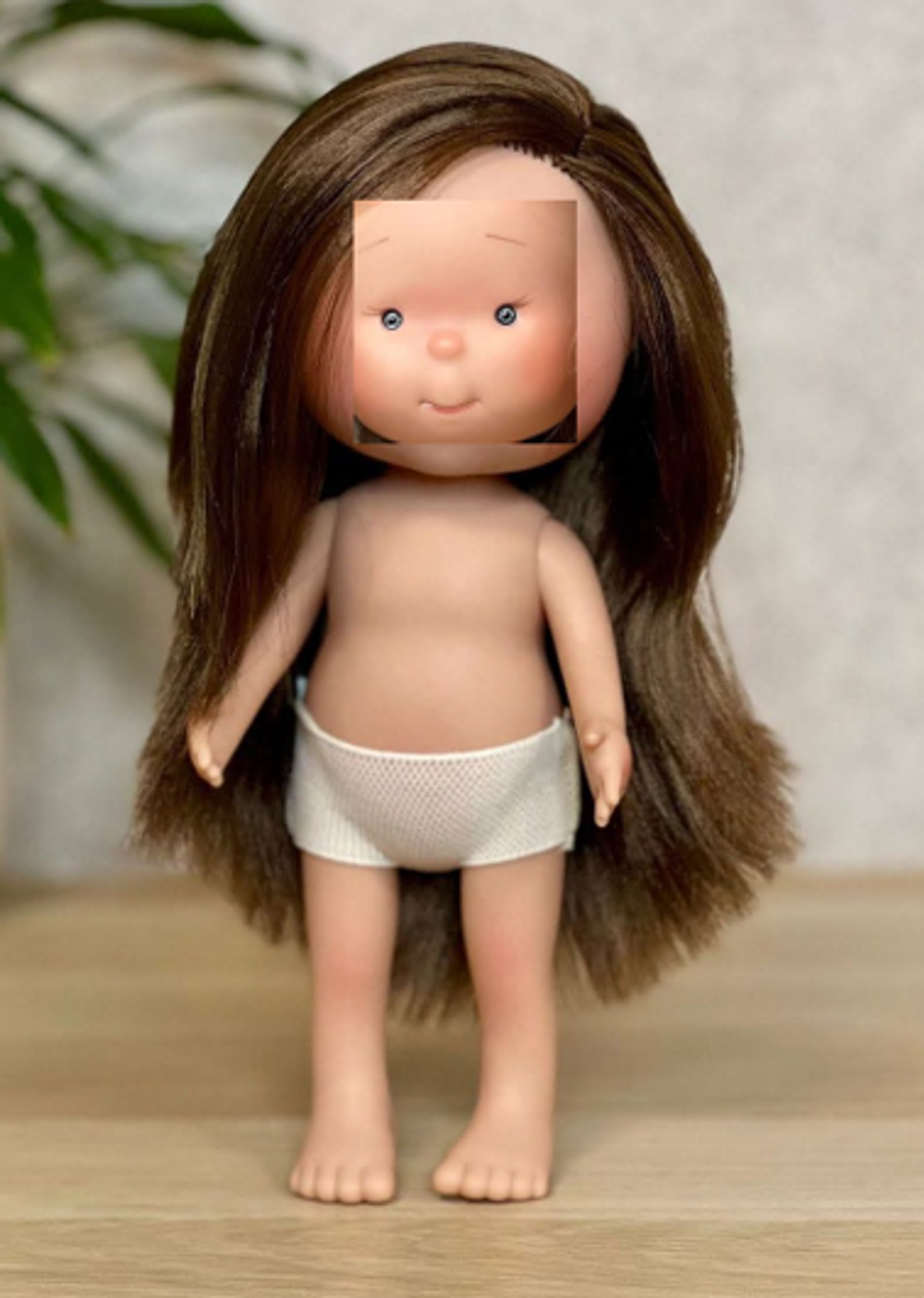 Кукла для девочки виниловая 23см Маленькая Пиппа без одежды (3299W16)