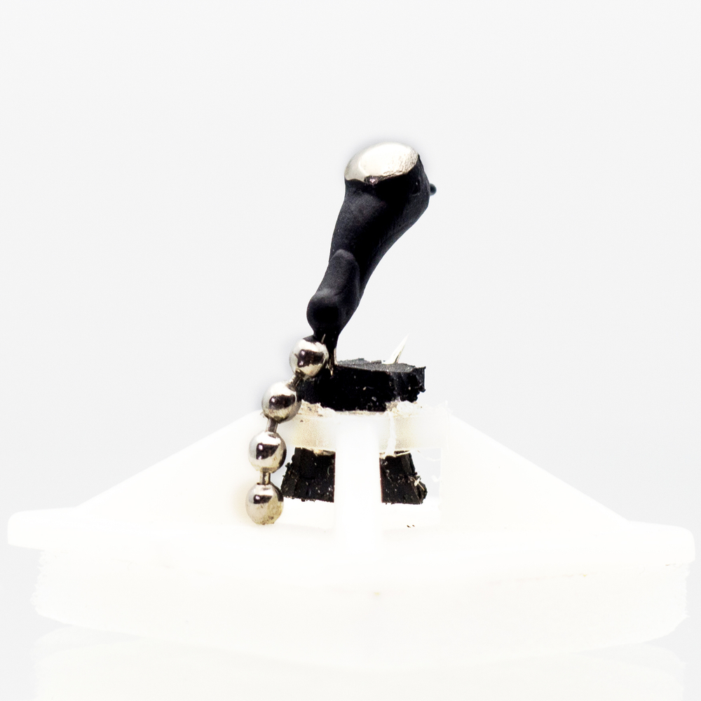 Мормышка вольфрамовая точеная "Уралка+Коронка+Цепочка" (15шт/уп)