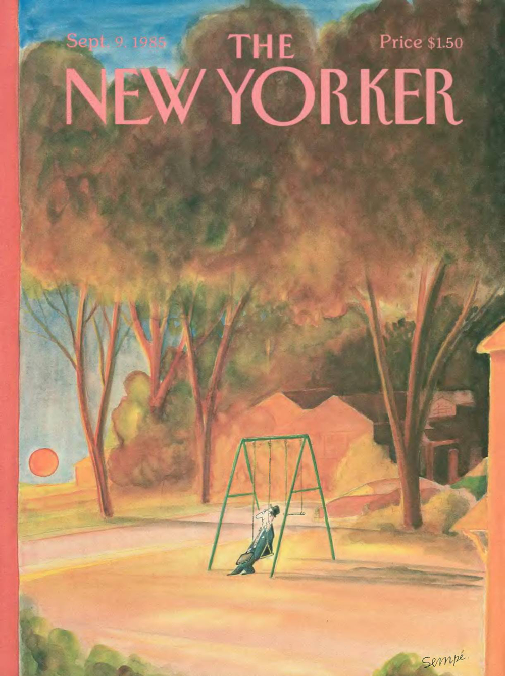 Журнал The New Yorker 09-09-1985