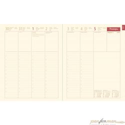 Еженедельник Letts Global Deluxe Ibiza A4 кремовые страницы (412 127410)