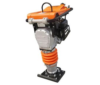 Вибротрамбовка бензиновая GROST TR-14C - [84 кг / 14 кН / Loncin LC165F-3H]