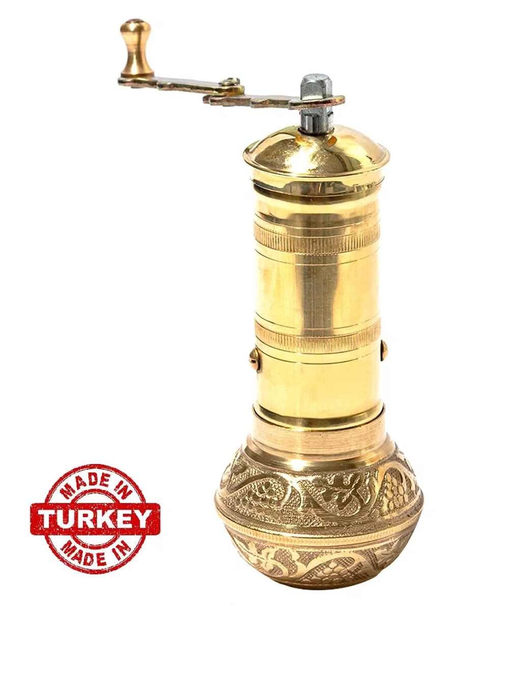 Кофемолка TimA ручная сферическая Латунь