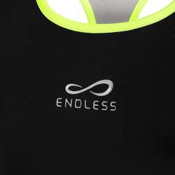 Женская теннисная майка Endless Flow Tank Top Women - Black, Green