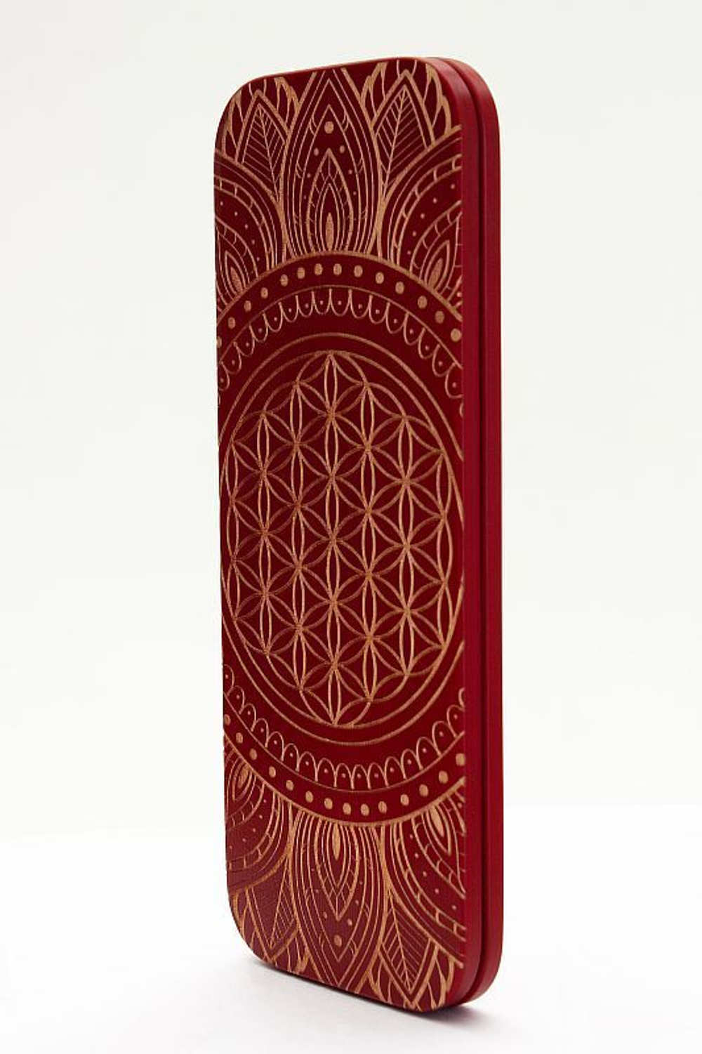 Доска садху Ом на мандале алюминиевые гвозди