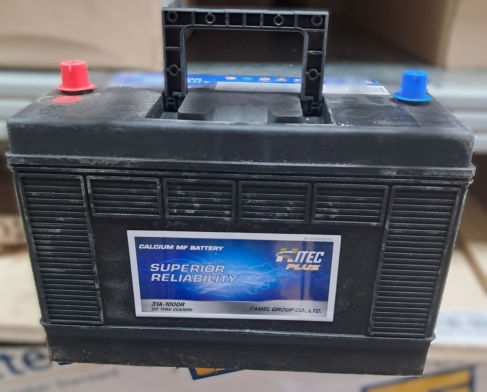 Аккумулятор 12V/111Ah/1050A | 31A-1000R | HITEC