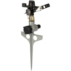 Дождеватель для полива GREEN APPLE GAP-R10 360 градусов импульсный вращающийся металл | Аксессуары для полива Green Apple