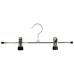 Вешалка металлическая с клипсами, 30 см