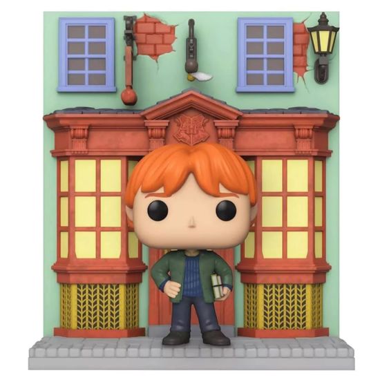 Фигурка Funko POP! Deluxe Harry Potter Diagon Alley Ron Weasley Quidditch Supplies Store (Exc) 58125 / Фигурка Фанко ПОП! по мотивам фильмов о Гарри Поттере, Рон Уизли