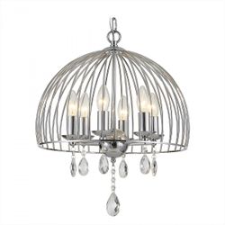 Citilux Джина CL462261 Люстра подвесная Хром