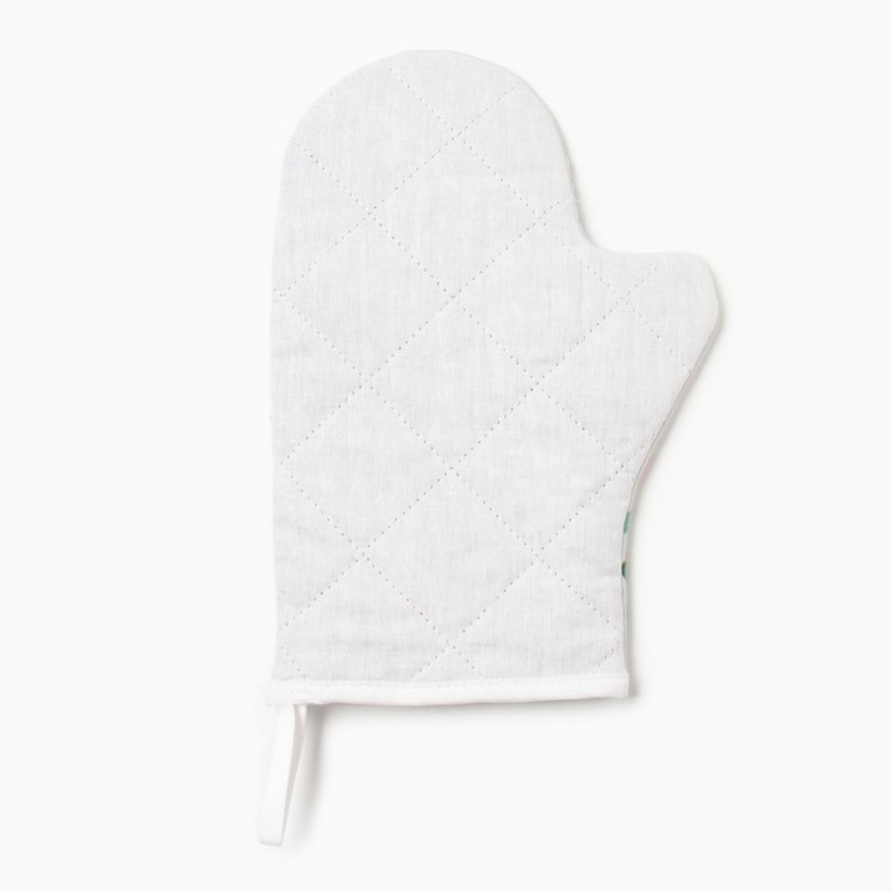 Набор кухонный «Доляна. Полевые цветы»: варежка 20×28 см, прихватка 17×17 см, 35% хлопок, 65% п/э