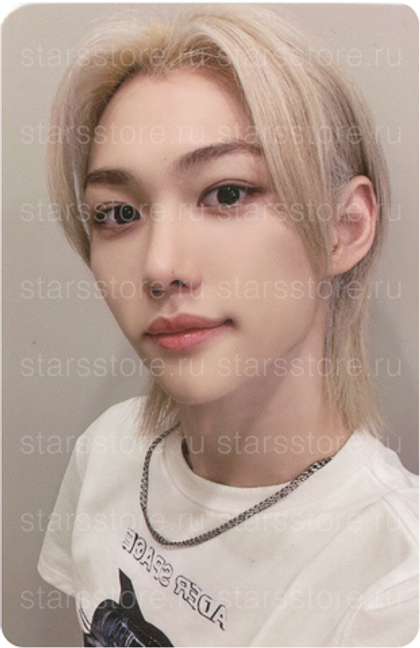 Фотокарта Felix Stray Kids 5-STAR (MY MUSIC TASTE) VIDEO CALL EVENT