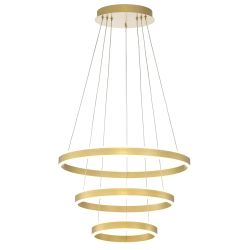 Citilux Дуэт CL719652 LED Люстра подвесная с пультом Золото