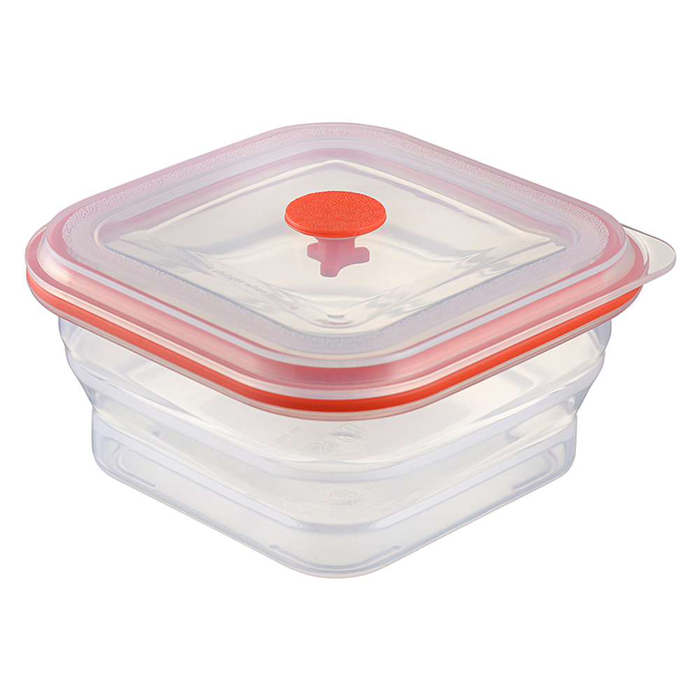 Контейнер для хранения складной 600мл Smart Solutions Silikobox квадратный