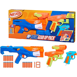 Hasbro Nerf N Series - Три бластера Gear Up Pack + стрелы 3-PAK F8633 / артикул   F8633  / GTIN 5010996209429
