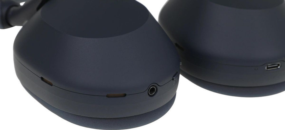 Наушники Sony WH-1000XM5, Bluetooth/3.5 мм, мониторные, синий [wh-1000xm5/l]