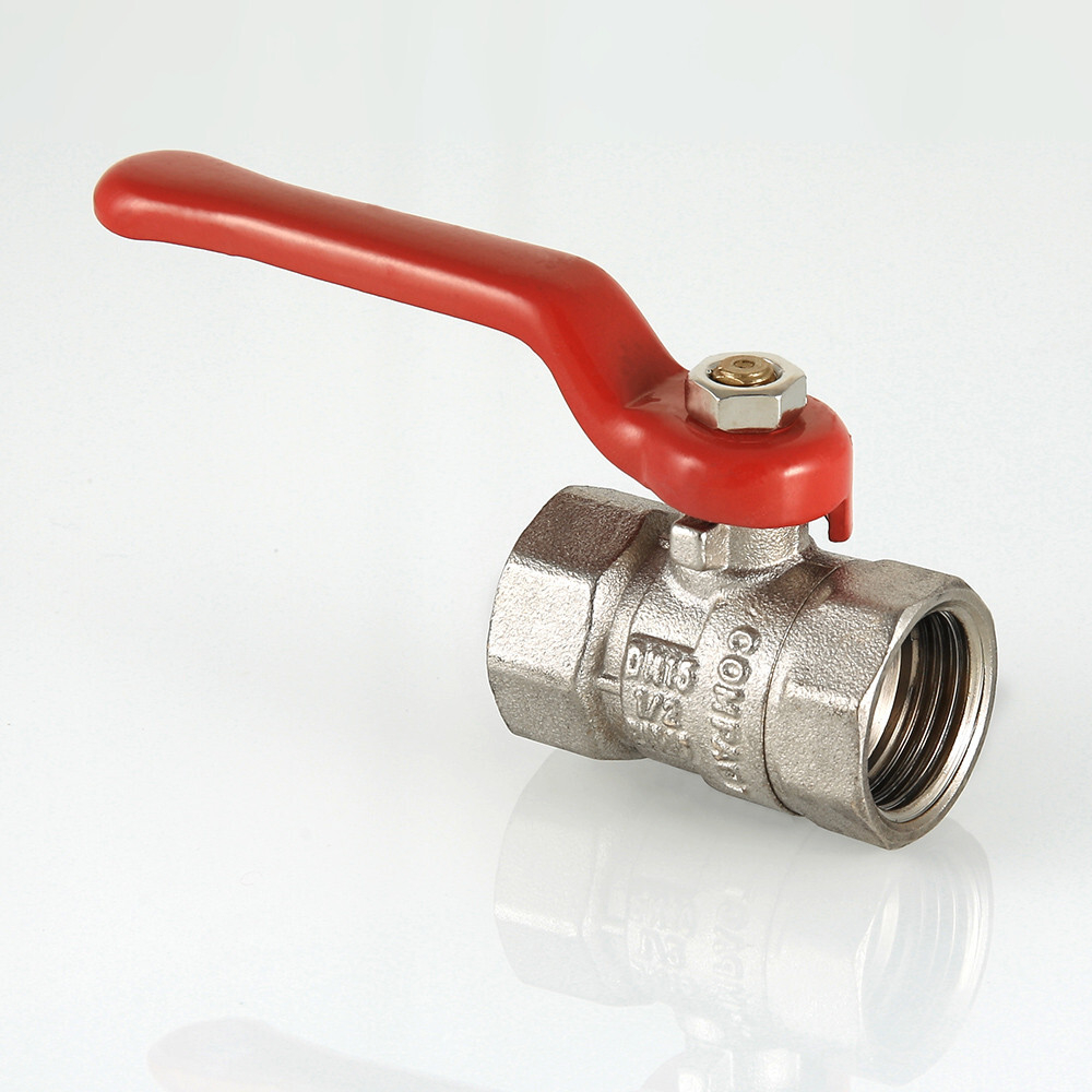 Кран шаровой VALTEC COMPACT стальная рукоятка вн.-вн.