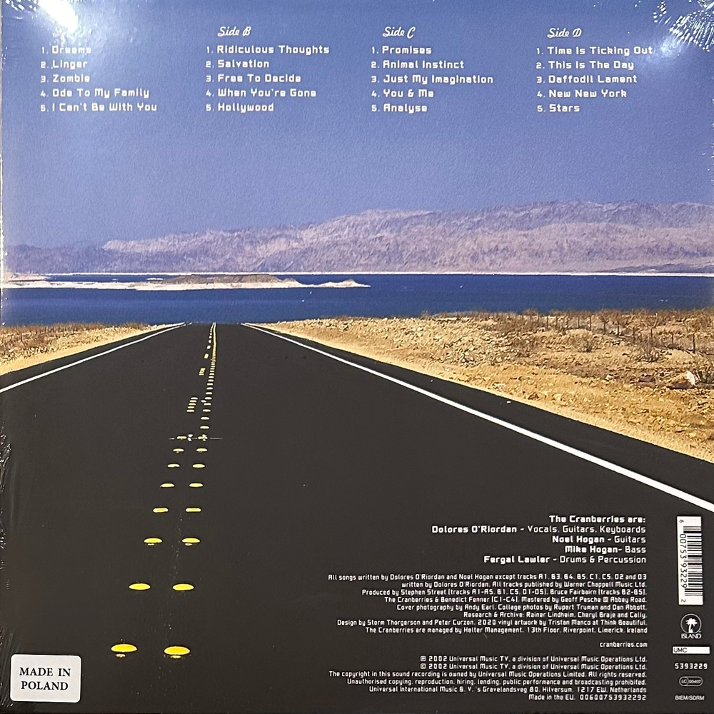 The Cranberries - Stars: The Best Of 1992-2002 2LP (Европа 2022г.)
