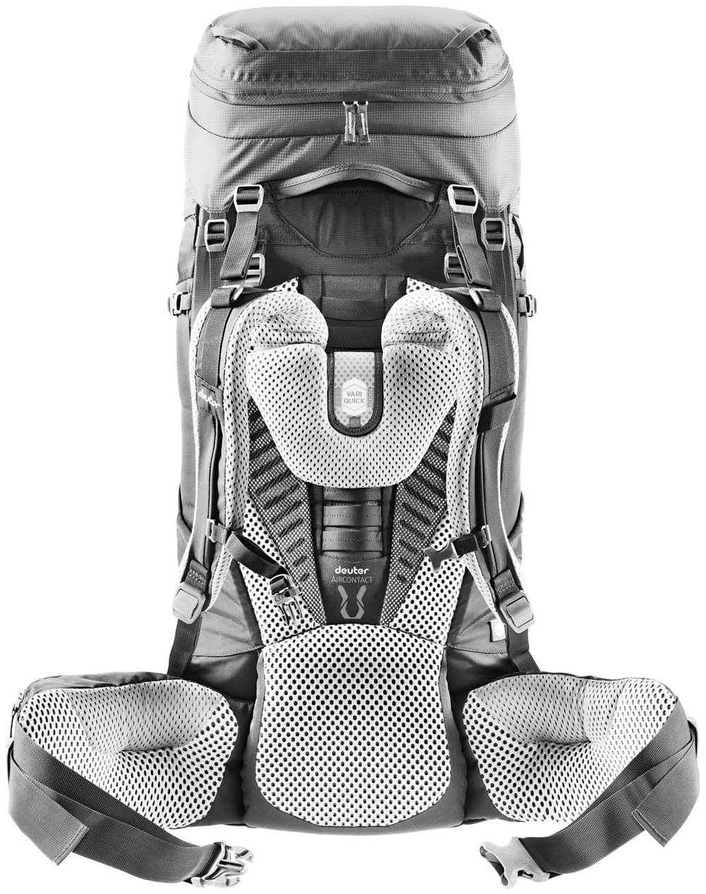 Рюкзак Deuter Aircontact 50 + 10 SL, артикул 3320221DE_3399, цвет Steel-Midnight