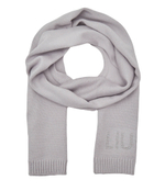 Шаль logo borchie Liu Jo - пепельный(2F3029 M0300)