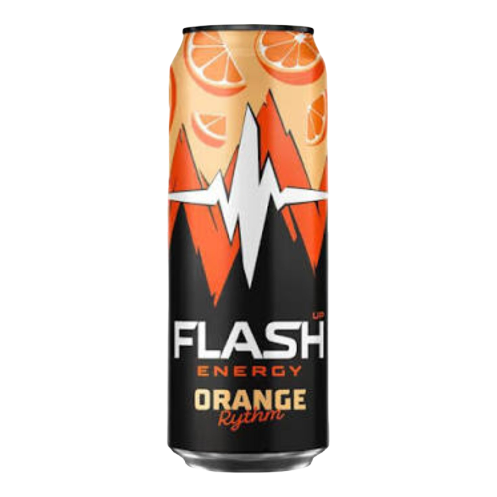 Энергетический напиток "Флэш" апельсиновый 0,44л