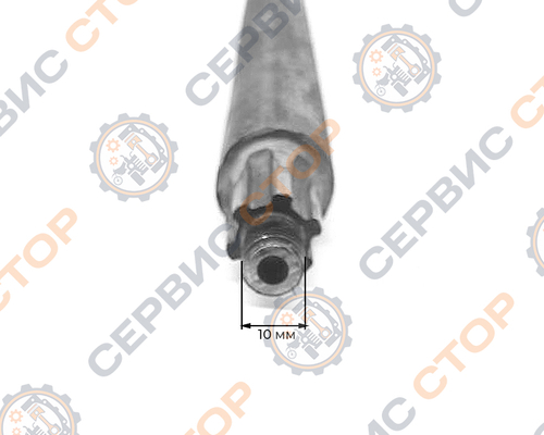Вал привода ротора (трансмиссии вертикальной) L=265 к роторной косилке
