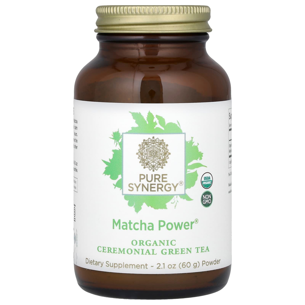 Pure Synergy, Matcha Power, матча в порошке, 60 г (2,1 унции)