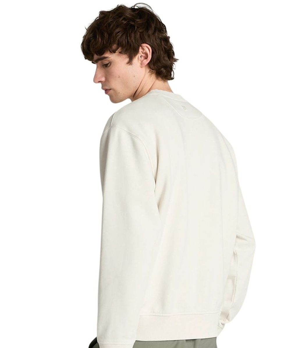 Мужская теннисная кофта Wilson Playstate Crew - sandrift