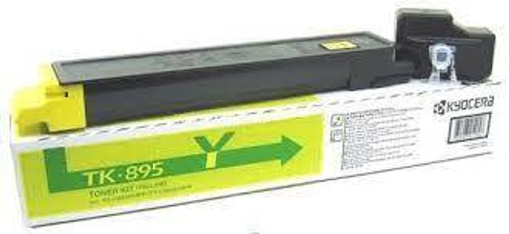 Тонер-картридж TK-895Y 6 000 стр. Yellow для FS-C8020MFP/C8025MFP